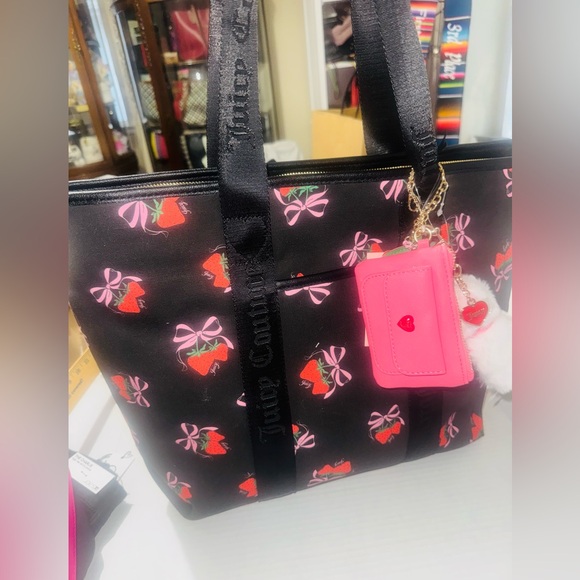 Juicy Couture Handbags - Juicy Couture Strawberry Festival Tote BNWT